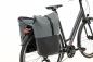 Preview: New Looxs Nyborg Doppelte Fahrradtasche 34L Wasserdicht Dunkelgrau
